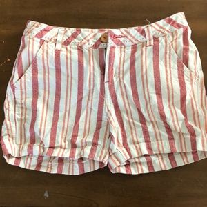 Striped shorts